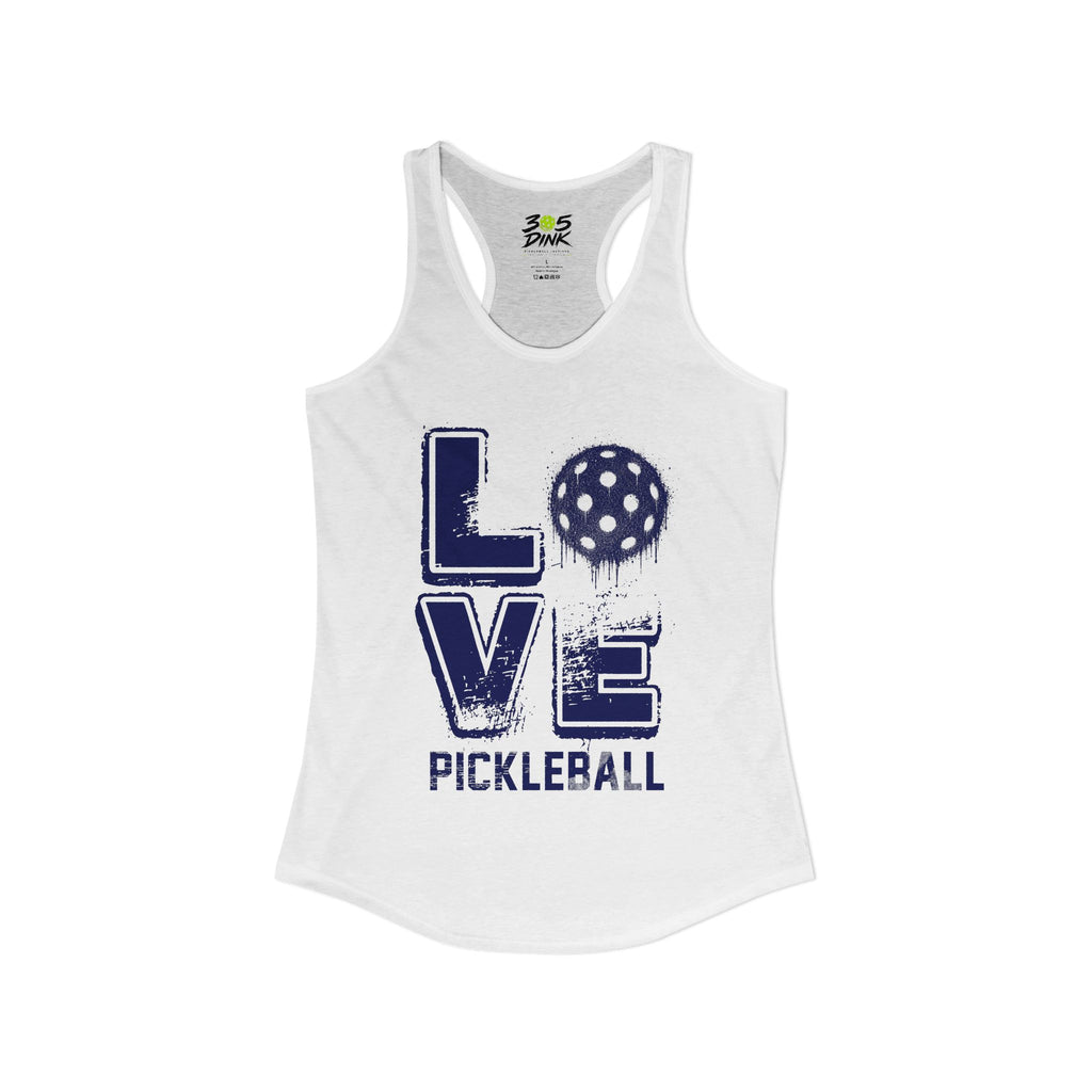 LOVE Pickleball Racerback T