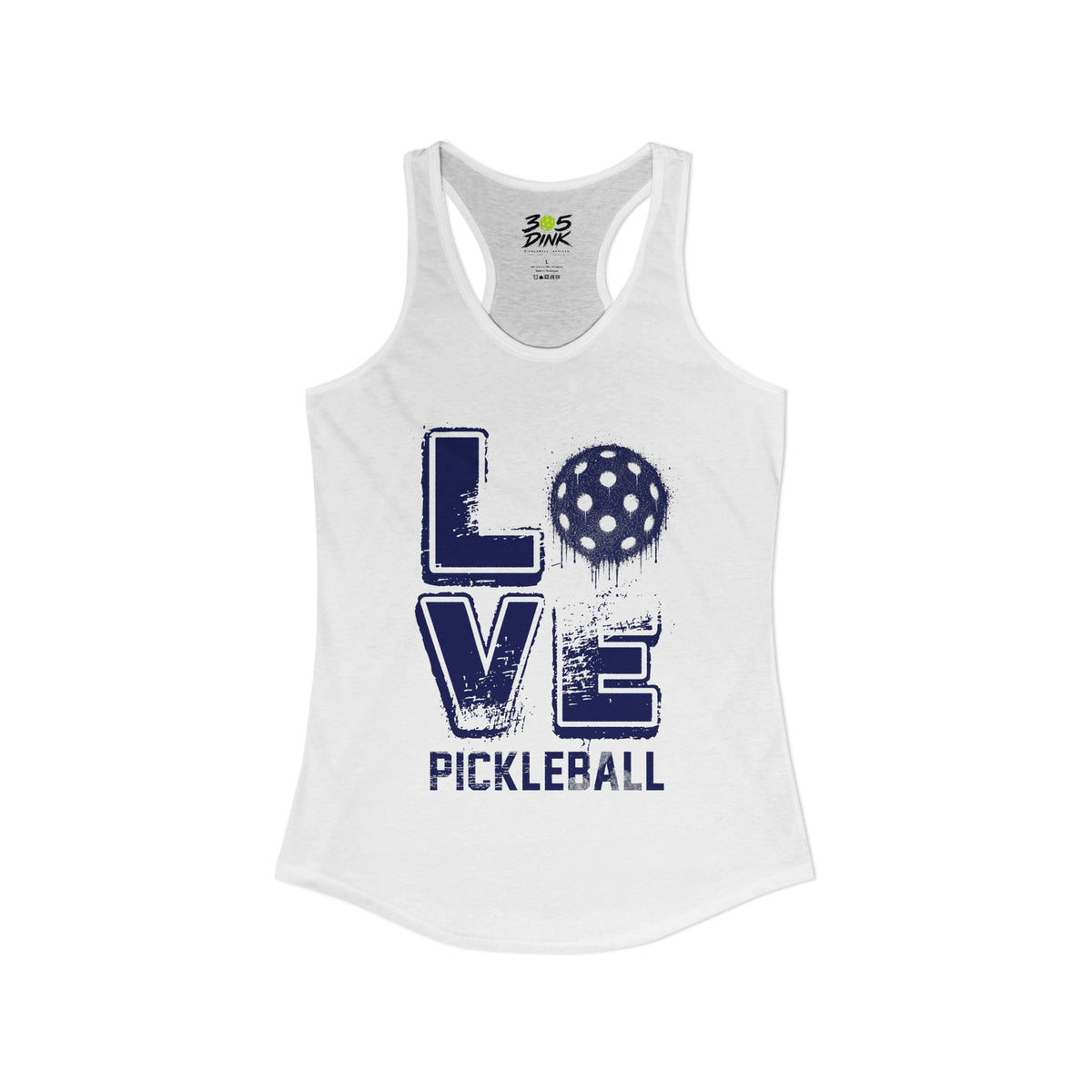 LOVE Pickleball Racerback T