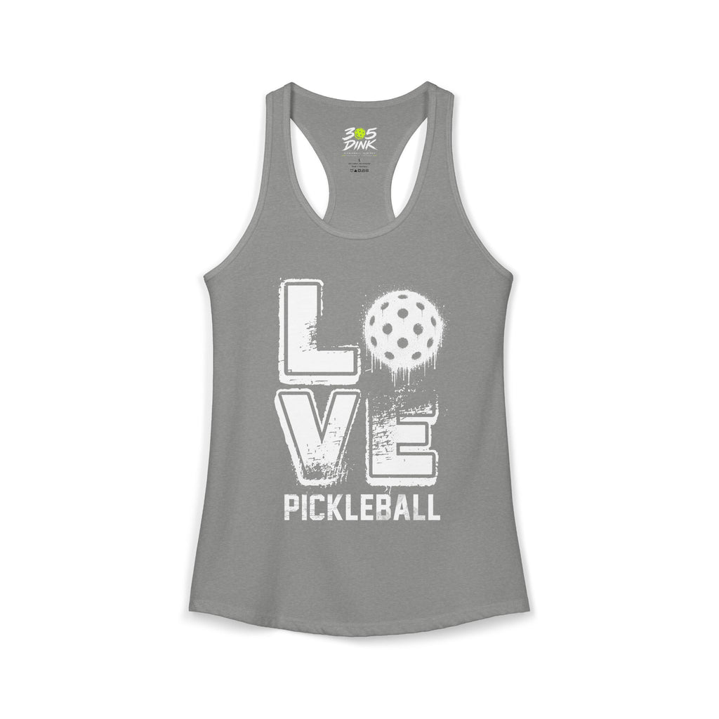 LOVE Pickleball Racerback T