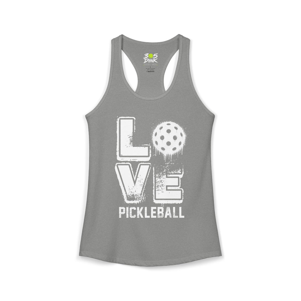 LOVE Pickleball Racerback T