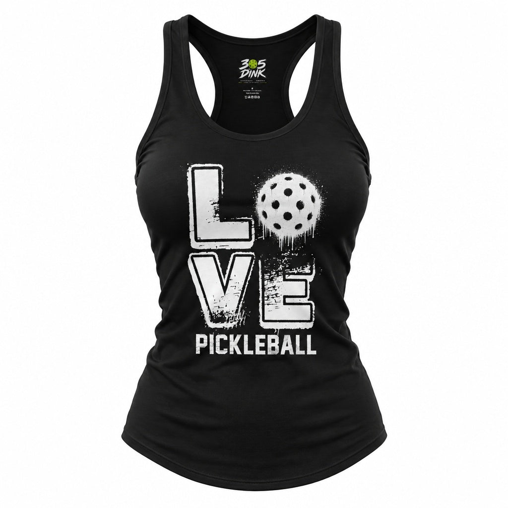 LOVE Pickleball Racerback T